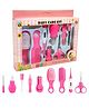 FunBlast Baby Toddlers Manicure Grooming Kit  10 Pcs Pink