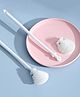 Ji and Ja Bottle Cleaning Brush Silicone Long Handle 360° Rotation and Flexible, Water Bottle, Containers, Vase Milk Bottle for Kids Cleaner for Kitchen Tools Item Products Gadgets