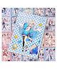 FunBlast Cartoon Theme Japanese Style Decorative Stickers Book   20 Sheets Blue