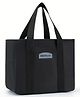 FunBlast Insulated Travel Lunch Bag with Side Pockets - 1 Pc Black