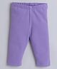 BABY NATION Solid Leggings - Purple
