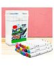 VGRASSP 18 Pcs Dual Tip Highlighter Cum Sketch Pen For Kids With Carrying Case - Market Set for Drawing, Coloring, Sketching and Card Making - Color May Vary