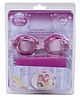 AKN TOYS Swimming Goggles and Water Ball Disney Princess Theme( COLOR MAY VARY ) - PACK OF 1