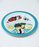 HOOM Melamine 3 Section Plate -BEN10 Ultimate Alien