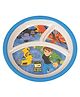 HOOM Melamine 3 Section Plate -BEN10 Ultimate Alien -Big