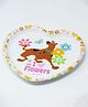HOOM Melamine Heart shaped Plate -Scooby Doo