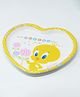HOOM Melamine Heart shaped Plate -Tweety