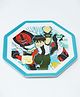 HOOM Melamine Octagonal shaped Plate -BEN10