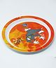 HOOM Melamine Round Plate -Tom & Jerry