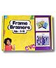 EDUSTAR Frame Brainers -Interactive Brain Coordination Game for Kids - Multicolor