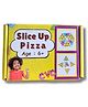 EDUSTAR Slice Up Pizza Card Game - Fun Word Association Game for Kids Fast-Paced, Competitive Family Game - Multicolor