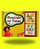 EDUSTAR Avocado On Toast - Preschoolers Card Game for Kids, Fun Matching Game with Avocado-Shaped Cards - Multicolor
