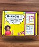 EDUSTAR U-Know Phonics CVC 160 Cards - Fun Interactive Phonics Card Game - Multicolor