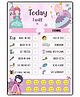 Zooplay India Daily Reward Chart - Princess  Palace ( pack of 1)