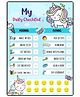 Zooplay India Daily Reward Chart - Unicorn Sparkle (Pack of 1)