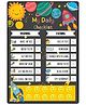 Zooplay India Daily Reward Chart - Mission Space ( Pack of 1)