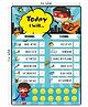 Zooplay India Daily Reward Chart - Superkid Edition