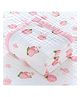 Baby Muslin Organic Cotton Super Soft Absorbent Muslin 6 Layer Blanket - PINK PEAR