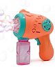 INPOUT Bubble Gun Machine Toy for Kids with Bubble Solution Indoor and Outdoor(Color may vary)