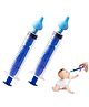 FunBlast Nasal Syringe for Babies  Set of 2 Pcs Blue