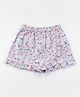 Soleilclo Cotton Floral Printed Skort - Pink