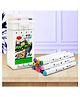 VGRASSP 12 Pcs Dual Tip Highlighter Cum Sketch Pen For Kids With Carrying Case - Market Set for Drawing, Coloring, Sketching and Card Making - Color May Vary