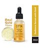 CITTA Radiance Serum With Real Gold Fibers For All Skin Types for Instant Highlighter Glow - 30 ml.