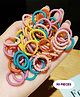 Puchku Set Of 90 Solid Hair Rubber Bands - Multi Colour