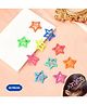 Puchku Set of 20 Star Designed Tic Tac Hair Pins - Multi Colour