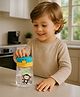MiArcus Monkey Theme BPA Free Sipper Water Bottle- Multicolor- 240ml