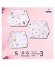 LazyToddler Muslin Nappy Set of 3 Small (TD)