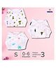 LazyToddler Muslin Nappy Set of 3  Small  (LO)