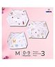 LazyToddler Muslin Nappy Set of 3  Medium (TD)