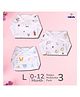 LazyToddler Muslin Nappy Set of 3  Large (TD)