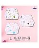 LazyToddler Muslin Nappy Set of 3  Large  (LO)