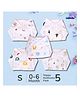 LazyToddler Muslin Nappy Set of 5  Small (TD)