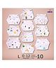 LazyToddler Muslin Nappy Set of 10  Large (TD)