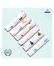 LazyToddler Muslin Washcloth  Set of 6  (ELE)