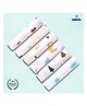 LazyToddler Muslin Washcloth  Set of 6 (ALP)