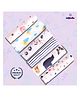 LazyToddler Premium 100% Flannel Cotton Washcloth  Set of 6  (Sun)