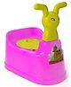 Reliance PLAST Toilet Trainer Baby Potty Chair With Removable Bowl & Closing Lid Potty - DARK-PINK-YELLLOW
