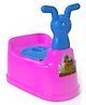 Reliance PLAST Toilet Trainer Baby Potty Chair With Removable Bowl & Closing Lid Potty - DARK-PINK-BLUE
