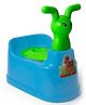 Reliance PLAST Toilet Trainer Baby Potty Seat With Removable Bowl & Closing Lid Potty - DARK-BLUE-GREEN