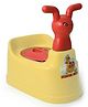 Reliance PLAST Toilet Trainer Baby Potty Seat With Removable Bowl & Closing Lid Potty - YELLOW-PINK