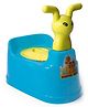 Reliance PLAST Toilet Trainer Baby Potty Seat With Removable Bowl & Closing Lid Potty - BLUE-YELLOW