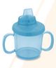 Reliance PLAST Bright Baby Hard Spout Non Spill Sipper Cup With Handle Dark Blue - 150 ml