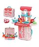 SANJARY Cooking Pretend Play Toys Kitchen Set for Girls Color Design May Vary