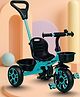 Little Olive Star Rider Tricycle | Safe Sturdy & Stylish Ride On Tricycle - Teal Blue