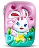 Planet of Toys Large Capacity Pencil Pouch with Cute Rabbit Print | Stylish Storage Case for Kids | Zipper Closure | Stationery Organizer for School