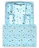 LY'L-SUN Baby Bedding Set, Baby Mattress, 2 Bolsters, 1 Pillow & Comforter (5-Pieces), Dino Space